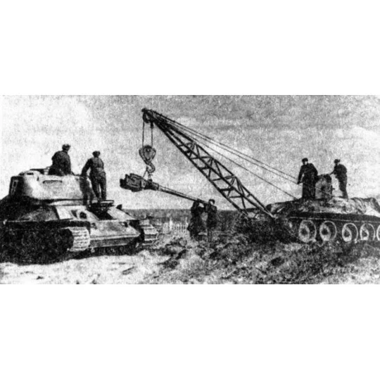 T-34 CRANE tank, 1/120 - Hauler HTT120028