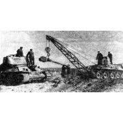 T-34 CRANE tank, 1/120 - Hauler HTT120028