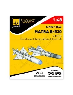 Matra R-530 (2 pcs), 1/48 - AMMO by MIG Jimenez A.MIG-11043