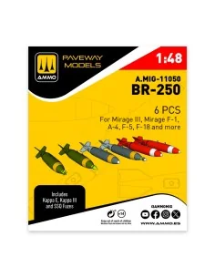 BP-250 (6 pcs), 1/48 - AMMO by MIG Jimenez A.MIG-11050