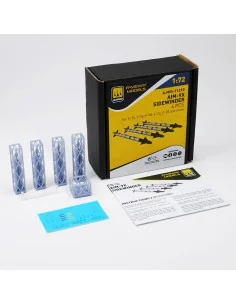 AIM-9X Sidewinder (4 pcs), 1/72 - AMMO by MIG Jimenez A.MIG-11210 2
