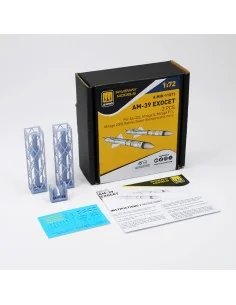 AM-39 Exocet (2 pcs), 1/72 - AMMO by MIG Jimenez A.MIG-11211 2