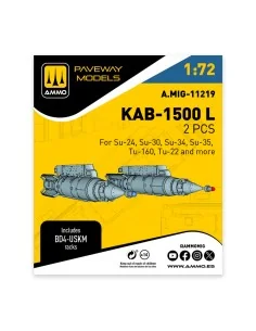 KAB-1500 L (2 pcs), 1/72 - AMMO by MIG Jimenez A.MIG-11219