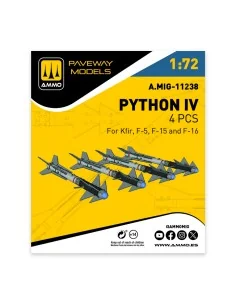 Python IV (4 pcs), 1/72 - AMMO by MIG Jimenez A.MIG-11238