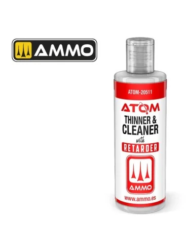 ATOM Thinner and Cleaner with Retarder 60 mL - AMMO by MIG Jimenez ...