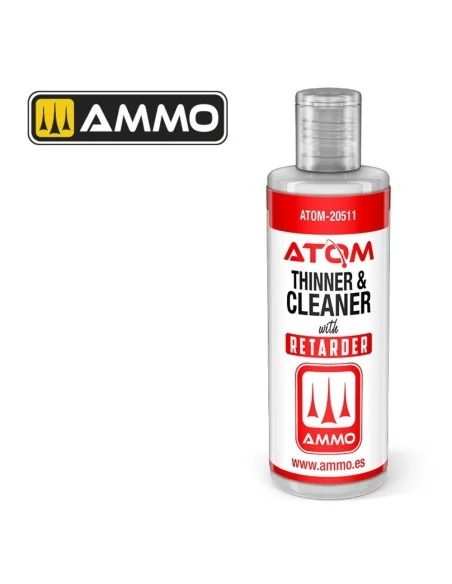 ATOM Thinner and Cleaner with Retarder 60 mL - AMMO by MIG Jimenez ...