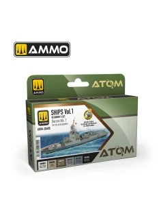 ATOM Beginners Set: Ships Vol.1 - AMMO by MIG Jimenez ATOM-20600