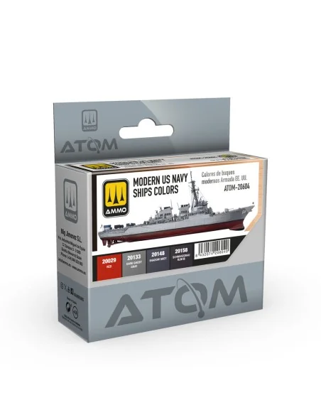 [NO_DESC] ATOM Modern US Navy Ships colors Set - AMMO by MIG Jimene...