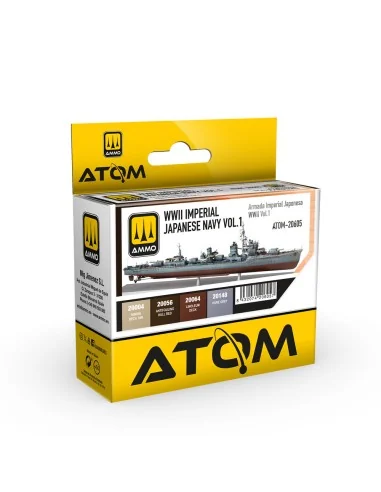 ATOM WWII Imperial Japanese Navy Vol.1 Set - AMMO by MIG Jimenez AT...