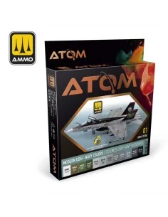 ATOM-Modern USAF-NAVY Colors - AMMO by MIG Jimenez ATOM-20700
