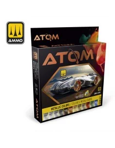 ATOM-Metallic Colors - AMMO by MIG Jimenez ATOM-20702