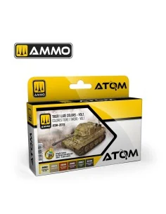 ATOM Tiger I Late Colors Set Vol.1 - AMMO by MIG Jimenez ATOM-20720