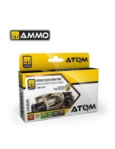 ATOM Interior Colors German Tanks Set - AMMO by MIG Jimenez ATOM-20722