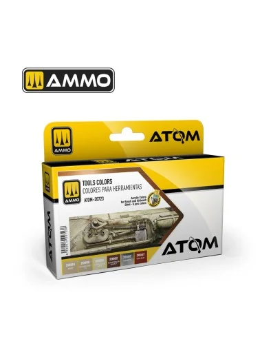 ATOM Tools Colors Set - AMMO by MIG Jimenez ATOM-20723
