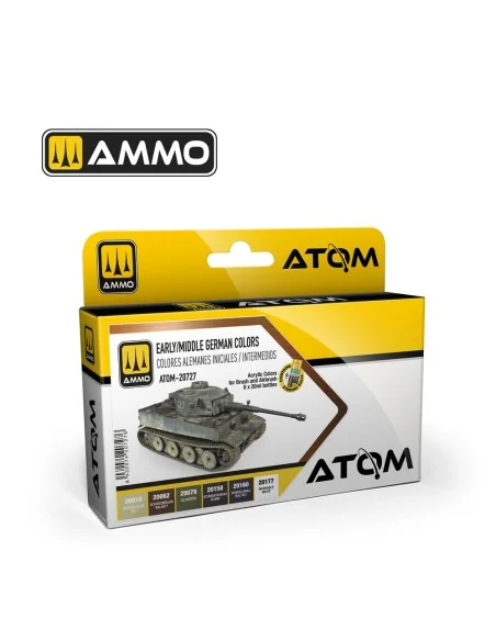 ATOM Early / Middle German Colors - AMMO by MIG Jimenez ATOM-20727