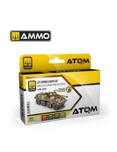 ATOM Late German Camouflage Set - AMMO by MIG Jimenez ATOM-20728