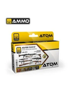 ATOM Weapons Color Set - AMMO by MIG Jimenez ATOM-20733