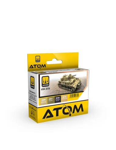 ATOM D.A.K Colors WWII Set - AMMO by MIG Jimenez ATOM-20738