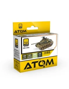 ATOM Vietnam War Vehicles Colors Set - AMMO by MIG Jimenez ATOM-20740