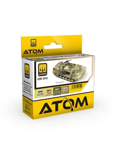 ATOM Soviet-Afghan War 1979-89 Soviet Camouflage Colors Set - AMMO ...