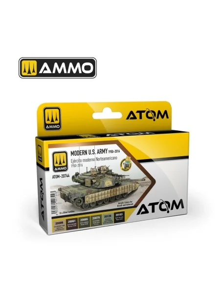 ATOM Modern U.S. Army 1950-2016 - AMMO by MIG Jimenez ATOM-20744