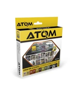 ATOM German WWII Accessories Set - AMMO by MIG Jimenez ATOM-20745