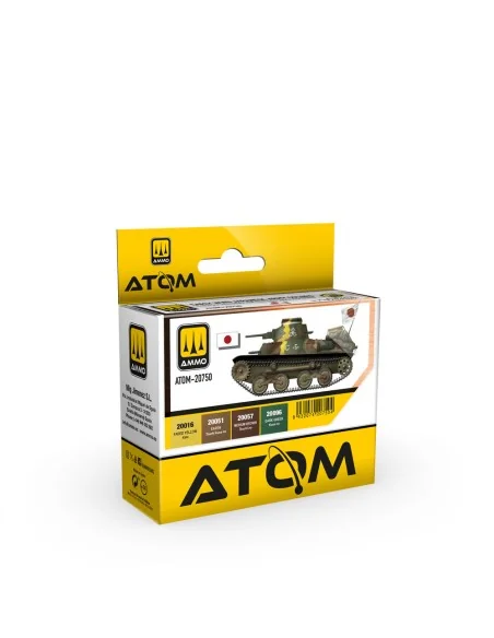 ATOM Early WWII Japanese Army Colors Set - AMMO by MIG Jimenez ATOM...
