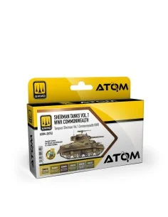 ATOM Sherman Tanks Vol 1 WWII Commonwealth Set - AMMO by MIG Jimene...