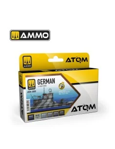 ATOM German U-BOOT WWII Set - AMMO by MIG Jimenez ATOM-20801