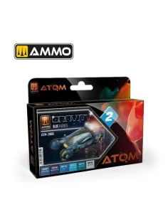 ATOM Gravity Set 2 -Blue - AMMO by MIG Jimenez ATOM-20805