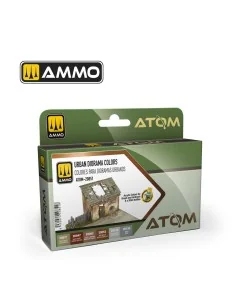 ATOM Urban Diorama Colors - AMMO by MIG Jimenez ATOM-20851