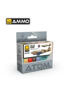 ATOM RAF WWII Desert Colors Set - AMMO by MIG Jimenez ATOM-20903