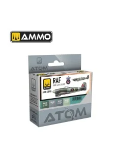 ATOM RAF WWII Late Colors Set - AMMO by MIG Jimenez ATOM-20905