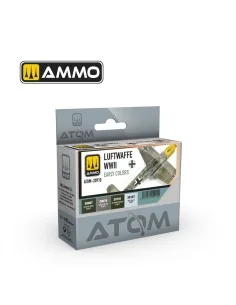 ATOM Luftwaffe WWII Early Colors - AMMO by MIG Jimenez ATOM-20910