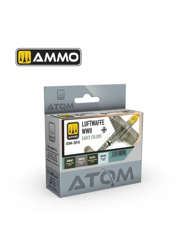 ATOM Luftwaffe WWII Early Colors - AMMO by MIG Jimenez ATOM-20910