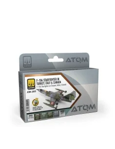 ATOM F-104 Starfighter in Turkey, Italy & Canada Set - AMMO by MIG ...