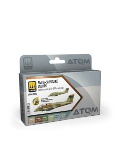 ATOM FAA IA-58 Pucará Colors Set - AMMO by MIG Jimenez ATOM-20936