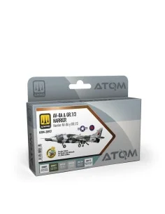 [NO_DESC] ATOM AV-8A & Gr.1/3 Harrier Set - AMMO by MIG Jimenez ATO...