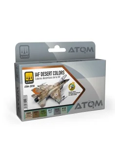 ATOM IAF Desert Colors Set - AMMO by MIG Jimenez ATOM-20938