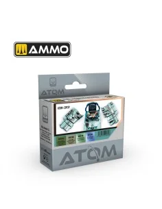 ATOM WWII Japanese Cockpits Set - AMMO by MIG Jimenez ATOM-20939