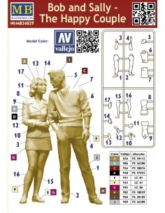Bob and Sally, 1/24 - Master Box Ltd. 24029 2