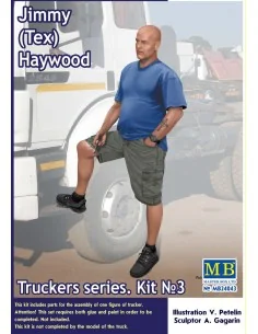 Jimmy (Tex) Haywood, Truckers series Kit3, 1/24 - Master Box Ltd. 2...