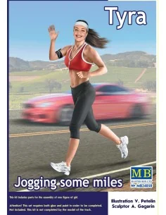 Jogging some miles. Tyra, 1/24 - Master Box Ltd. 24050