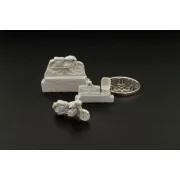 Jawa 250 Kyvacka y 1954 (2pcs), 1/120 - Hauler HTT120054 Jawa 250 Kyvacka y 1954 (2pcs), 1/120 - Hauler HTT120054