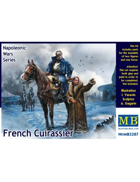 French Cuirassier, Napoleonic War Series, 1/32 - Master Box Ltd. 3207