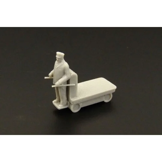 PRAGA electrtic cart (jesterka) 2pcs, 1/120 - Hauler HTT120056