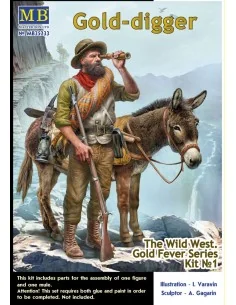 Gold-digger. The Wild West. Gold Fever Series. Kit ? 1., 1/35 - Mas...