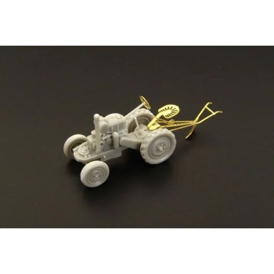 Tractor Svoboda with plow year1937, 1/120 - Hauler HTT120057 Tractor Svoboda with plow year1937, 1/120 - Hauler HTT120057