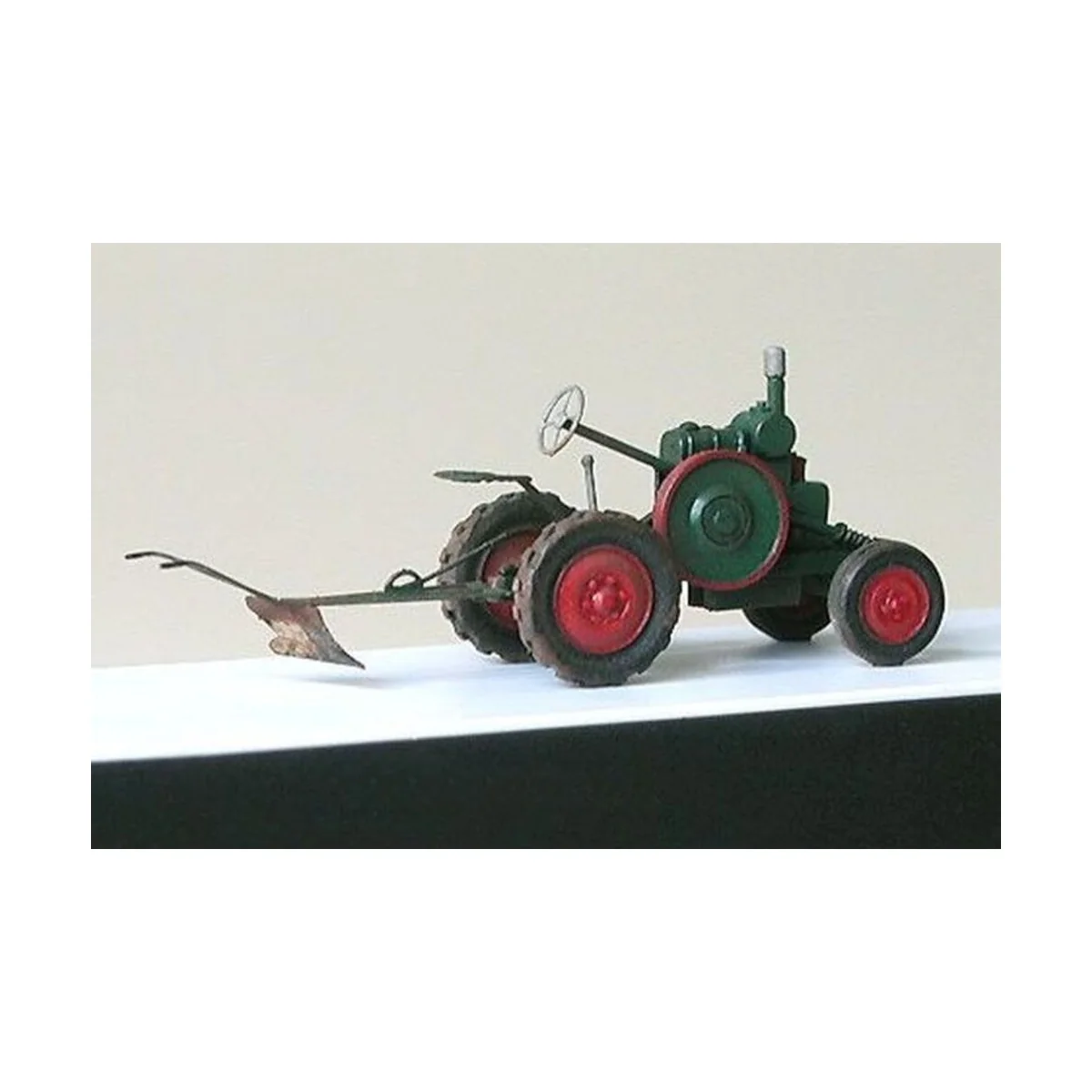 Tractor Svoboda with plow year1937, 1/120 - Hauler HTT120057 Tractor Svoboda with plow year1937, 1/120 - Hauler HTT120057