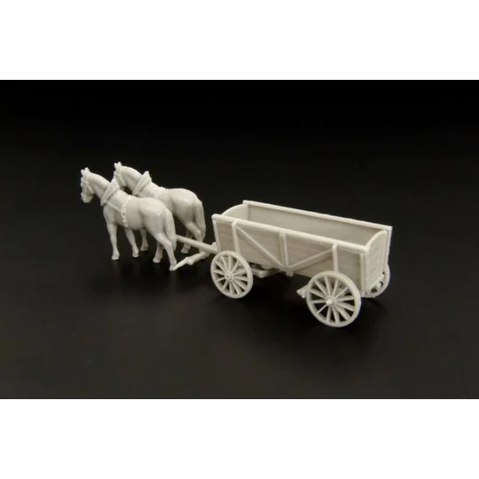 Horse drawn wagon, 1/120 - Hauler HTT120059